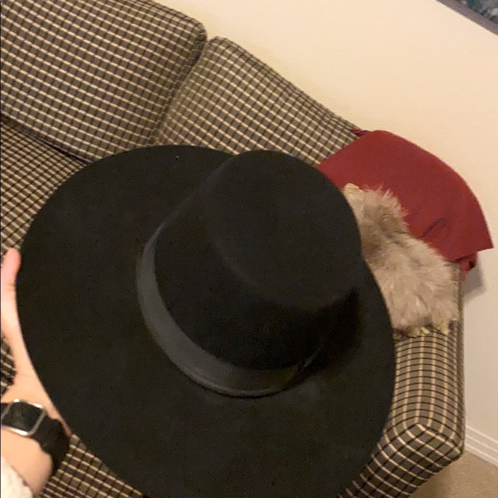 Black Wool Bolero Hat